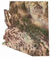 Image result for Arizona Geography Map