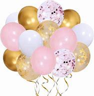 Image result for Rose Gold Pink Color Balloons