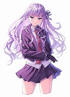Image result for Lilac Anime Girl