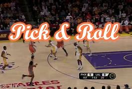 Image result for Pick and Roll Basketball Cartoon