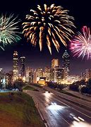 Image result for Atlanta New Year Fireworks