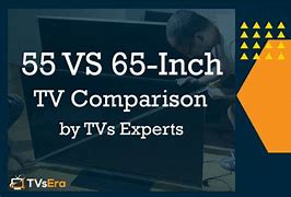 Image result for 55 vs 65 TV
