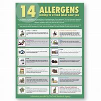 Image result for Food Allergy Labels