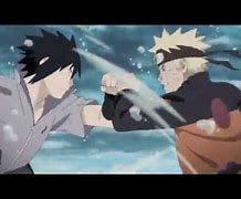 Image result for Naruto Falls vs Sasuke