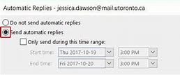Image result for AutoReply Outlook