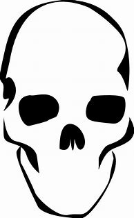 Image result for Skull Stencil