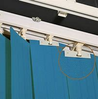 Image result for Vertical Blinds Hanging Clips