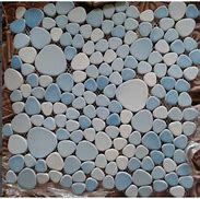 Image result for Glazed Porcelain Pebble Tile