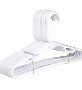 Image result for White Cheap Plastic Hangers