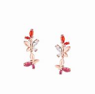Image result for Rose Gold Butterfly Earrings