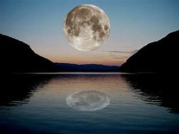 Image result for Full Moon Reflection On Water