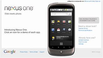 Image result for Google Nexus 1 Phone