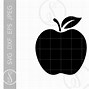 Image result for Apple Outline Cricut