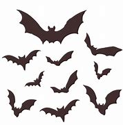 Image result for Silhouettes of Bats Decals