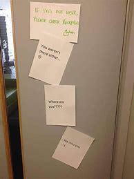 Image result for Funny Office Notes