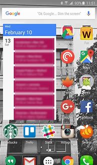 Image result for Android 10 Home Screen Layout
