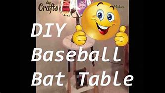 Image result for Baseball Bat Table