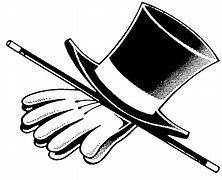 Image result for Top Hat and Cane Clip Art
