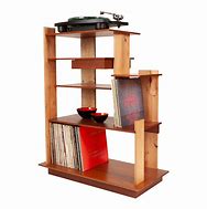 Image result for Wood Audio Cabinet
