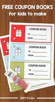 Image result for Coupon Book Children