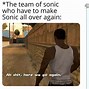Image result for Response Meme Sonic