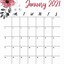 Image result for January 2021 Calendar Printable