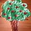 Image result for Apple Tree Art Preschool