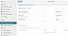 Image result for Device Control Windows 1.0