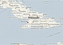 Image result for Manzanillo Cuba Map