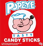 Image result for Popeye Candy Cigarettes