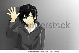 Image result for Anime Boy Waveing