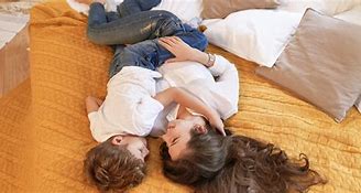 Image result for Child with Mam Snuggling