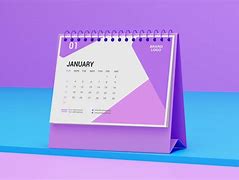 Image result for Blank Desk Calendar
