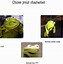 Image result for Frog What Meme