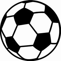 Image result for Soccer Ball Black and White Outline