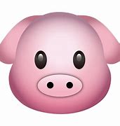 Image result for Pig Face Emoji