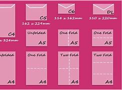 Image result for Commercial Envelope Size Chart