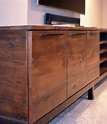 Image result for Reclaimed Wood Media Console
