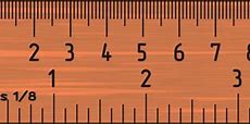 Image result for 1 Foot Ruler Actual Size Online