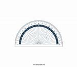 Image result for Life-Size Protractor Printable