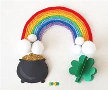 Image result for Rainbow Pot of Gold Craft
