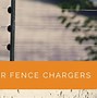 Image result for Solar Fence Charger Battery