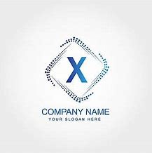 Image result for Blue X Logo