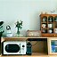 Image result for Coffee Station Cabinet with Mini Fridge
