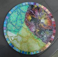 Image result for Tempered Glass Mosaic Art