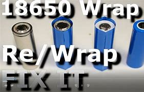 Image result for 18650 Battery Pack Shrink Wrap