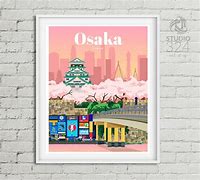 Image result for Osaka Japan Poster