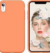 Image result for Silicone Coral iPhone XR Case
