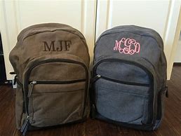Image result for Monnogrammed Backpacks
