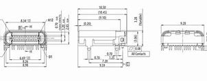 Image result for USB Type C Female Dimensions